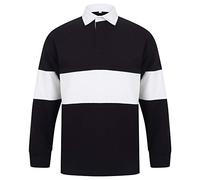 Front Row - Haut de Rugby - Adulte (L) (Bleu Marine/Blanc)