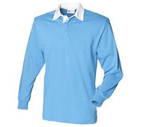 Front Row Long Sleeve Classic Shirt Rugby Rouge / Blanc L