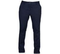 Front Row Damen Stretch Chino-Hose RW4700 (Xsmall) (Marineblau)