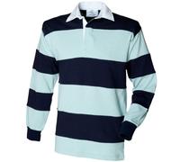 Front Row - Polo - Bordeaux/Bleu Marine - Large