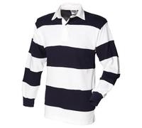 Front Row - Polo manches longues 100 % coton - Homme Medium