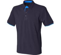Front Row - Polo pour homme PC6047 (L) (Bleu marine/marine)