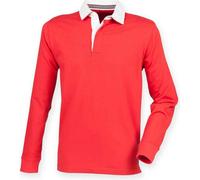 Front Row - Tee-shirt de rugby "Premium" pour homme PC5673 (M) (Rouge)