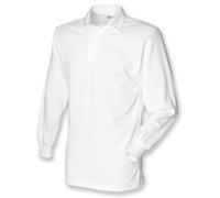 Front Row Uni FR100 Cotton Classique Polo Rugby Manches Longues Non Logo XS-5XL