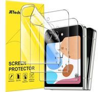 Front Screen Protector For Samsung Galaxy Z Flip 5, Full Coverage Pet Film, Case Friendly, Hd Transparent, Pack Of 3