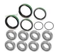 Front Wheel Bearings And Gasket Kit Compatible With 335 400 325 425 Scrambler 400 Worker 335 500 Big Boss 400L 500
