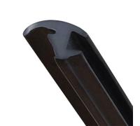 Front Windshield Molding Trim for pour honda Civic 2006-2011 Black Rubber | Flexible rubber material, resists cracking, ensures long pour service life, fits front upper windshield