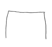 Front Windshield Trim Seal Molding Weatherstrip 51318159784, Replacement for 5 Series E39 528i 540i M5, Rubber and Metal Windscreen Trim with OE Precision Fit, Direct Install F