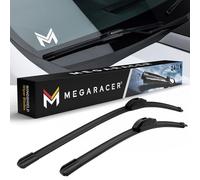Front Windshield Wipers for my Car | OEM Quality 24 + 18 Inch Windshield Wiper Blades for my Car | Limpiaparabrisas de carro Automotive Replacement Windshield Wiper Blades Set Wipers Blades