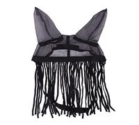 Frontal Anti-Mouche avec Oreilles QHP | Couleur : noir, taille : Cob