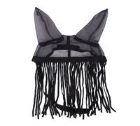 Frontal anti-mouche avec oreilles QHP Noir Pony