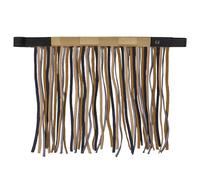Frontal anti-mouche collection pour cheval QHP Beige Shetland
