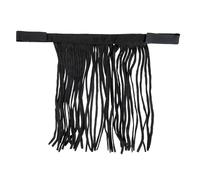 Frontal anti-mouche pour cheval anti fly HKM Noir Shetland