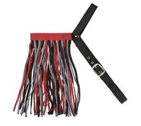Frontal anti-mouche pour cheval extra QHP Rouge Cob