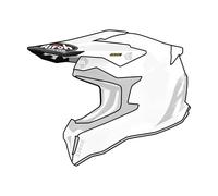 Frontal Casque AIROH Strycker Couleur Blanc Brillant