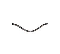 Frontal pour cheval HKM Sparkle Marron Pur-sang