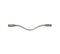 Frontal pour cheval Waldhausen X-Line Shine Marron Cob