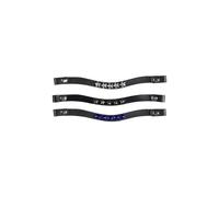 HKM Bandeaux pour mors Hobby Horsing – Lot de 3 – Bleu marine, motif étoiles