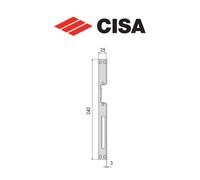 Frontale Plat Cisa Art. 05020