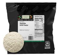 Frontier Broth Powder, Vegetable Flavored (low Sodium), 16 Ounce Bag