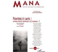 Frontières et limites : avons-nous dépassé les bornes ? N°14-15 - Stephane Corbin - L'harmattan - broché - Revue