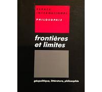 Frontieres et limites séminaire