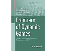 Frontiers Of Dynamic Games