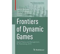 Frontiers Of Dynamic Games