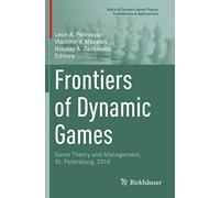 Frontiers Of Dynamic Games
