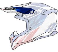 Frontino Helm Airoh Aviator 3 Six Days France 2022