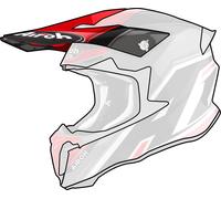 Frontino Helm Airoh Twist 2.0 Shaken Glossy Red