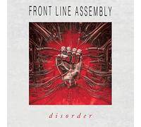 Frontline Assembly – Disorder – Splatter rouge et noir