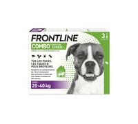 Frontline Combo L Chien de 20 à 40kg Boîte de 3 pipettes