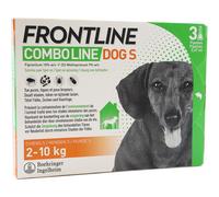 Frontline Combo Line Puces, Œufs De Puces Et Tiques Chien S 2-10kg Pipettes 3