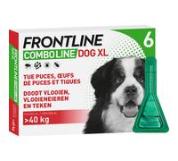 Frontline Combo Line Puces, Œufs De Puces Et Tiques Chien XL 6 Pipettes