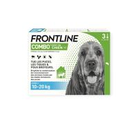 Frontline Combo M Chien de 10 à 20kg Boîte de 3 pipettes