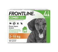 Frontline Combo S chien 2 à 10kg - 4 pipettes