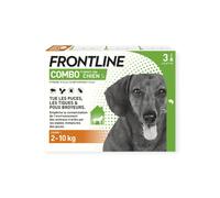 Frontline Antiparasitaire pour chien Combo S x3