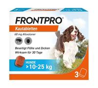 FRONTPRO® Kauwtabletten Hond 10-25 kg Duo Comprimé(S) À Croquer 3 pc(s)