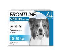 Frontline® Spot-On Chien M 10-20 kg Pipette(S) Unidose(S) 4 pc(s)