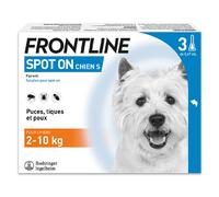 Parapharmacie en ligne > Vétérinaire > Produits anti-parasites pour animaux > Produits anti-puces et anti-tiques pour animaux > Produit anti-puces et anti-tiques pour chien > Pipette anti-puces et ant