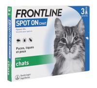 Frontline Spot-on Chat Boîte de 3 pipettes