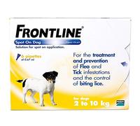 Frontline Spot On traitement pour petits chiens 6 pièces contre les tiques et les puces