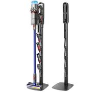FrontLine Support pour aspirateur Dyson Gen5 V8 V15 V12 V11 V10 V7 V6, rangement mural stable en métal sans perçage, organiseur peu encombrant avec 4 crochets pour aspirateur sans fil Dyson et