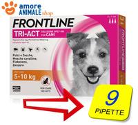 Frontline TRI-ACT → 9 Pipettes Pour Chiens De 5-10 Kg - Antiparasitaire - OFFRE