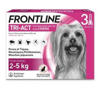 Frontline Antiparasitaire pour chiens Tri-Act 5-10 kg x3