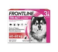 Frontline Tri-act Chien de 40 à 60 kg Boîte de 3 pipettes
