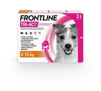 Frontline Tri-Act Chiens S 5-10 kg 3 Pipettes