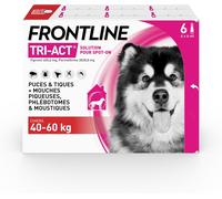 Frontline Tri-Act pour chiens 40-60 kg 6 pipettes