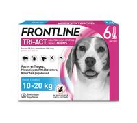 Frontline Triple Action Chien de 10 à 20 kg Boîte de 6 pipettes